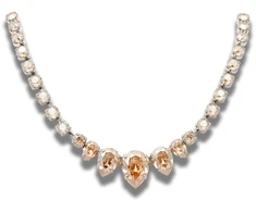 Diamond Sky Jewelry Vestuvinis vėrinys „Leonora (Golden Shadow)“ su Swarovski™ kristalais