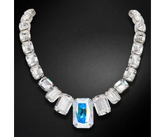 Diamond Sky Jewelry Vestuvinis vėrinys „Modern (Aurora Borealis)“ su Swarovski™ kristalais