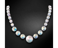 Diamond Sky Jewelry Vestuvinis vėrinys „Summer (Aurora Borealis)“ su Swarovski™ kristalais