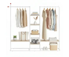 Songmics Kabykla, 33,8 x 163,6 x 175,3 cm