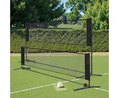 Songmics 500 cm badmintono tinklas, reguliuojamo aukščio, tinklinio tinklas