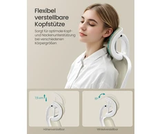 Songmics Ergonomiška biuro kėdė su tinkleliu cappuccino beige