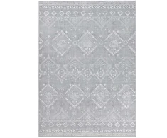 Songmics Kilimas 160 x 230 cm pilkas