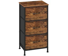 Songmics Komoda ruda-juoda