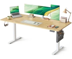 Songmics Reguliuojamo aukščio stalas 80 x 180 cm