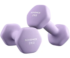 Songmics Hanteliai 2 vnt. rinkinys jėgos treniruotės fitnesas namuose