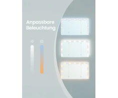 Songmics Kosmetinis stalas 40 × 107 × 144 cm