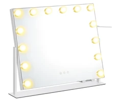 Songmics Kosmetinis veidrodis 10 × 55 × 45 cm