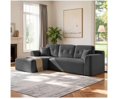 Songmics Kampinė modulinė sofa 244 cm