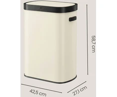 Songmics Šiukšliadėžė 50 l
