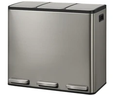 Songmics Šiukšliadėžė 3 x 18 l