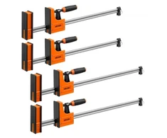 VEVOR F spaustuvai medienos darbams, 4 vnt., 60,96 cm ir 78,7 cm, 500 kg