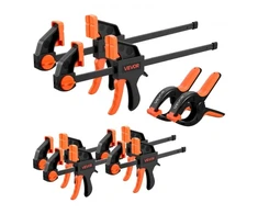 VEVOR Spaustuvų rinkinys medienai, 8 vnt., 15 cm ir 30 cm, iki 70 kg