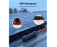 Saulės kolektorių jungčių užspaudimo replių rinkinys VEVOR FSE-2546B, 2.5-6 mm²