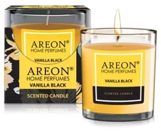 Aromatinė žvakė Vanilla Juodas, 120g (~25 h) │Areon