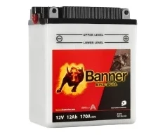 Akumuliatorius Banner Bike Bull 12Ah 170A -+ 12V 134x80x160mm