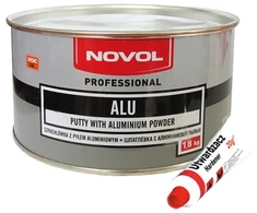 Novol Glaistas su aliuminio dulkėmis ALU 1.8kg