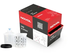 Novol Mixspray Kit 600 ml, 125µ (50 pcs.)