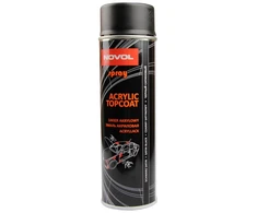 Novol Juodi pusiau blizgūs dažai 500ml Juodas SATIN