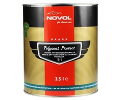 POLYCOAT PROTECT 5:1 – Antikoroziniai dažai juodi apatinei kėbulo daliai, važiuoklei 3.5 l