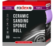 RADEX Ceramic sponge roll 114mm x 25m P500