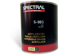 SPECTRAL Dažai S-003 Jet Juodas 3.5l