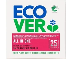 Indaplovių tabletės ECOVER All-in-one, 25vnt.