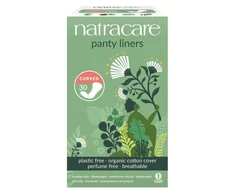 Kasdieniai įklotai Curved NATRACARE, 30vnt.