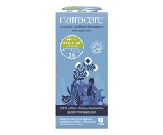 Tamponai su aplikatorium Natracare Regular, 16vnt.