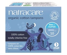 Tamponai Super NATRACARE, 10vnt.