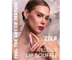 Pink Lūpų matiniai dažai „Velour Lip Souffle“ - 05 Cozy Rožinė