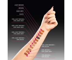 TATTOO TINT antakiams ir blakstienoms - Tamsiai pilka spalva
