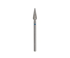 HEAD Deimantinis frezos antgalis „kriaušė“ mėlynas, L - 12,0 mm., Ø4,0 mm