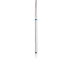 HEAD Karbidinis antgaliukas medžiagos nuėmimui „kūgis“, mėlynas, L-14,0 mm., Ø2,3 mm