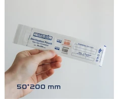 ProSteril izaciniai vokai 50×200 mm balti be vidinių indikatorių. (100vnt.)