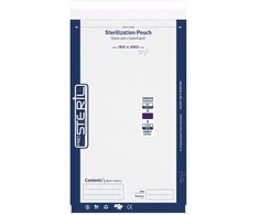 ProSteril sterilizaciniai vokai 150x250 mm skaidrūs be vidinių indikatorių. (100vnt.) [S1525T]