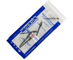 ProSteril sterilizaciniai vokai 75x150 mm skaidrūs be vidinių indikatorių. (100vnt.) [S7515T]