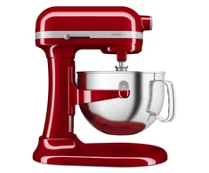 Virtuvinis kombainas Artisan pastatomas plakiklis su pakeliamu dubeniu, 5,6 l, Empire Raudona