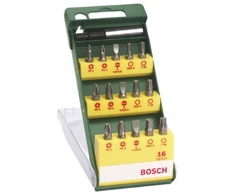 Bosch 16 dalių suktuvo antgalių komplektas