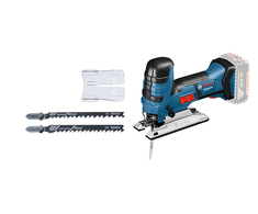 Bosch Akumuliatorinis siaurapjūklis GST 18 V-LI S, be akumuliatoriaus ir kroviklio, kartotninė pakuotė