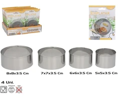 MODERN KITCHEN 4 dalių serviravimo rinkinys 3,5 x 8 x 8 cm KITCHEN&amp;GO