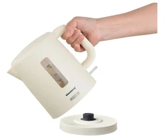 Elektrinis virdulys, turistinis, kreminė, 1,0l, klausberg, kb-9047