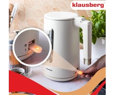 Virdulys, Elektrinis virdulys, 1,7 l, kreminės spalvos 304 plienas, klausberg KB-9004