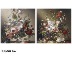 Grūdinto stiklo paveikslas, 2 dizainai, 0,30 × 50,00 × 50,00 cm, Decorlife