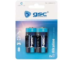 GSC evolution alkaline LR14 (C) šarminės baterijos, 2 vnt./lizdinėje pakuotėje, 009000173