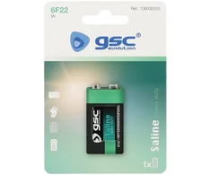 GSC evolution Heavy Duty 6F22 (9V) baterija, 1 vnt./lizdinėje pakuotėje, 106000025