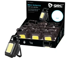 Gsc Evolution Įkraunamas mini LED žibintuvėlis su karabinu, 350 lm – 12 vnt. demonstracinėje dėžutėje, 201825012