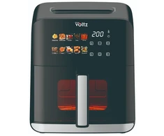 Karšto oro gruzdintuvė Oliver Voltz 5OV51980CE, 1200W, 4L talpa, LED ekranas, 10 iš anksto nustatytų
