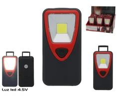 Kišeninis LED žibintuvėlis, 4,5 V, 6,00 x 2,00 x 12,00 cm, 3 × AAA Gerimport
