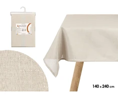Poliesterinė staltiesė 140×240 cm, ekru, 95068, Kinvara